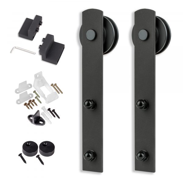 ADD A DOOR Straight trap Matte Black