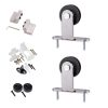 ADD-A-DOOR Top Mount Satin Nickel