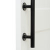 Black Alperton On Door Front